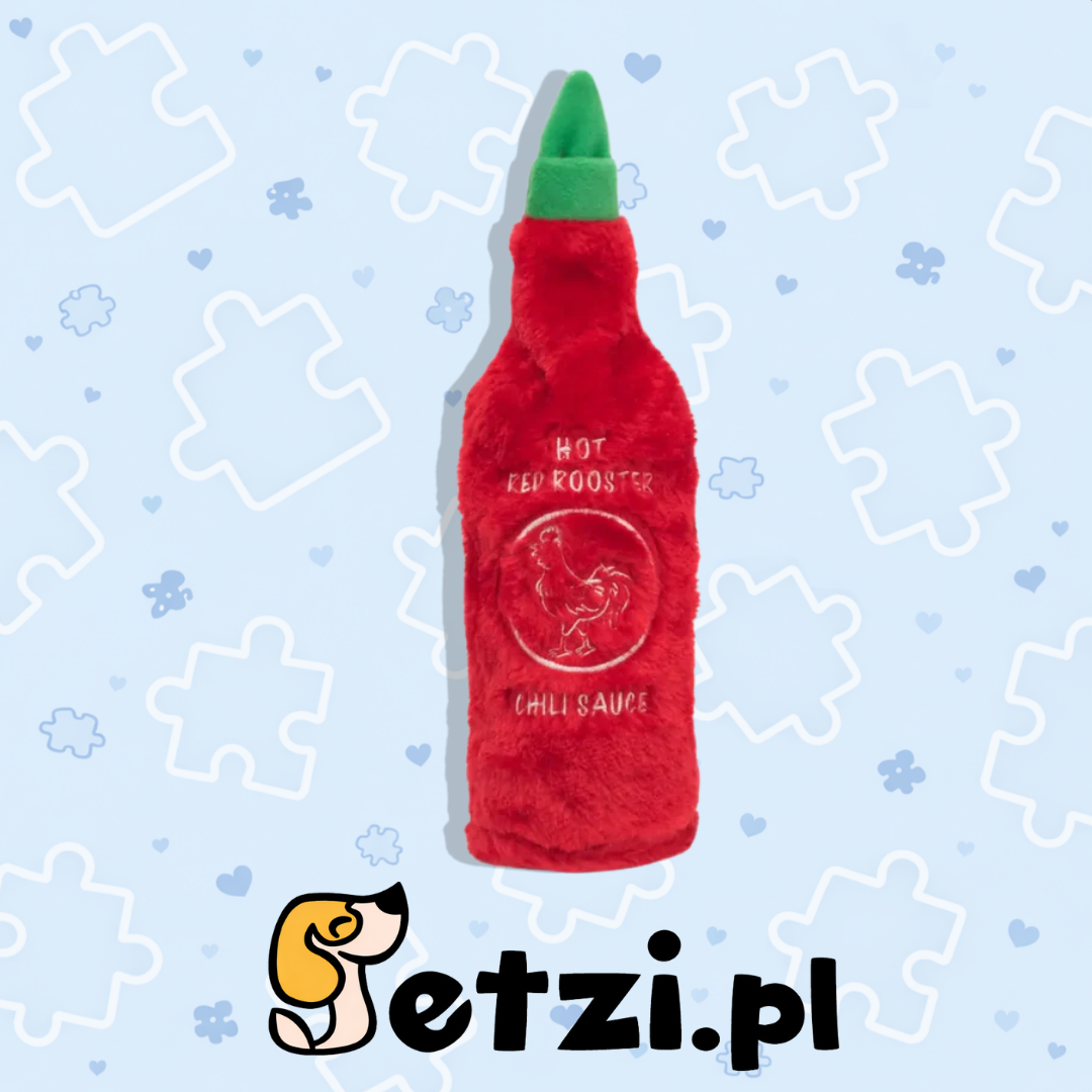 ZIPPY PAWS CRUSHERZ HOT SAUCE RED ROOSTER