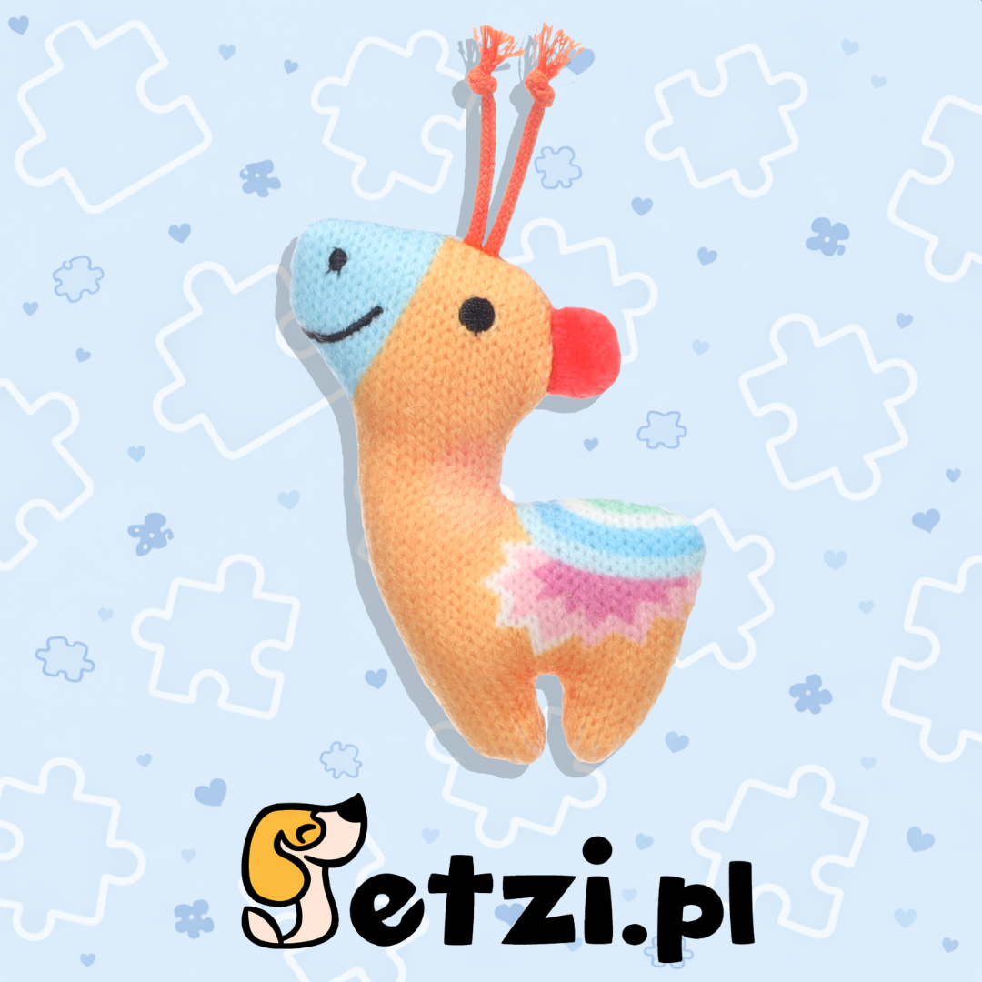 FLAMINGO TOY NITZ GIRAFFE ORANGE 7,5X2,3X9CM