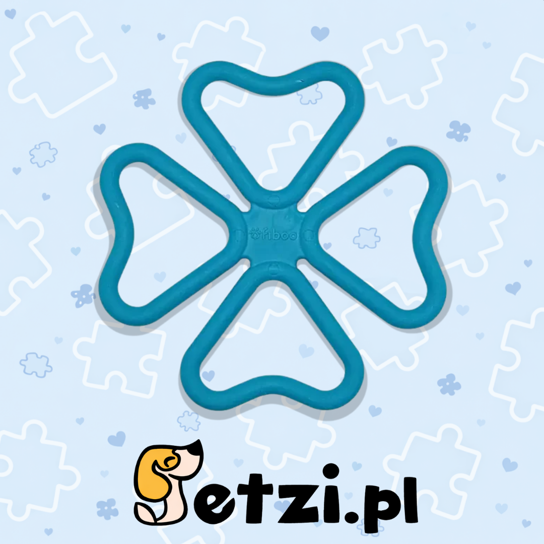 FIBOO FIBSY - NIEBIESKI - SZARPAK 25x15CM