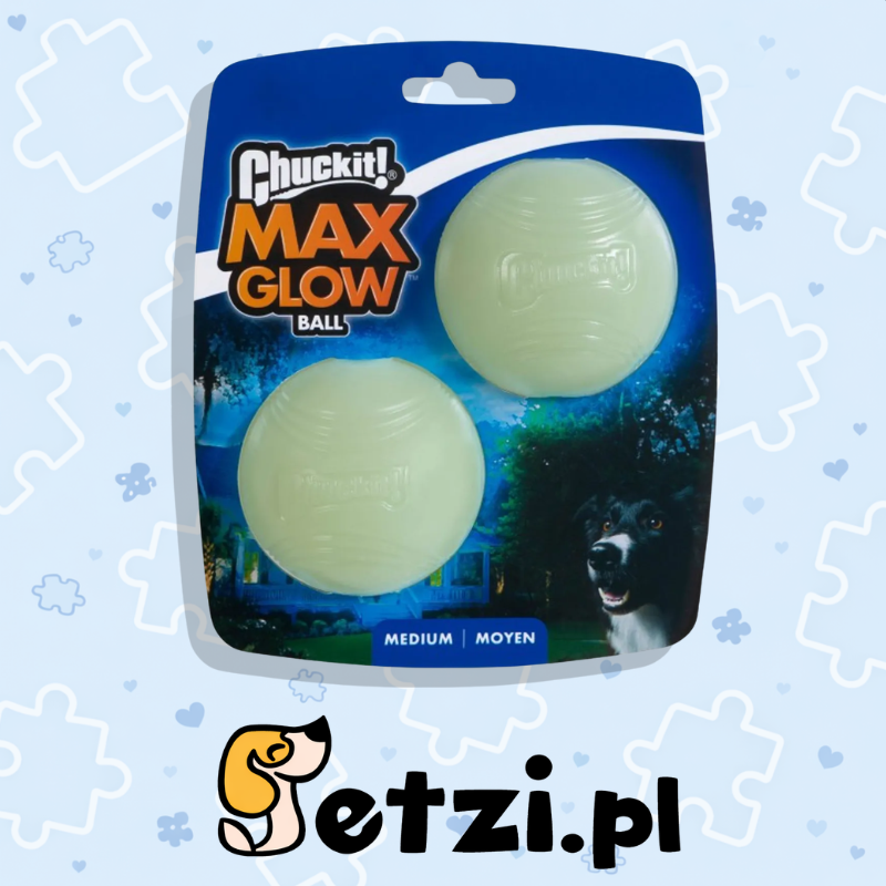 CHUCKIT MAX GLOW MEDIUM 2 PCS.