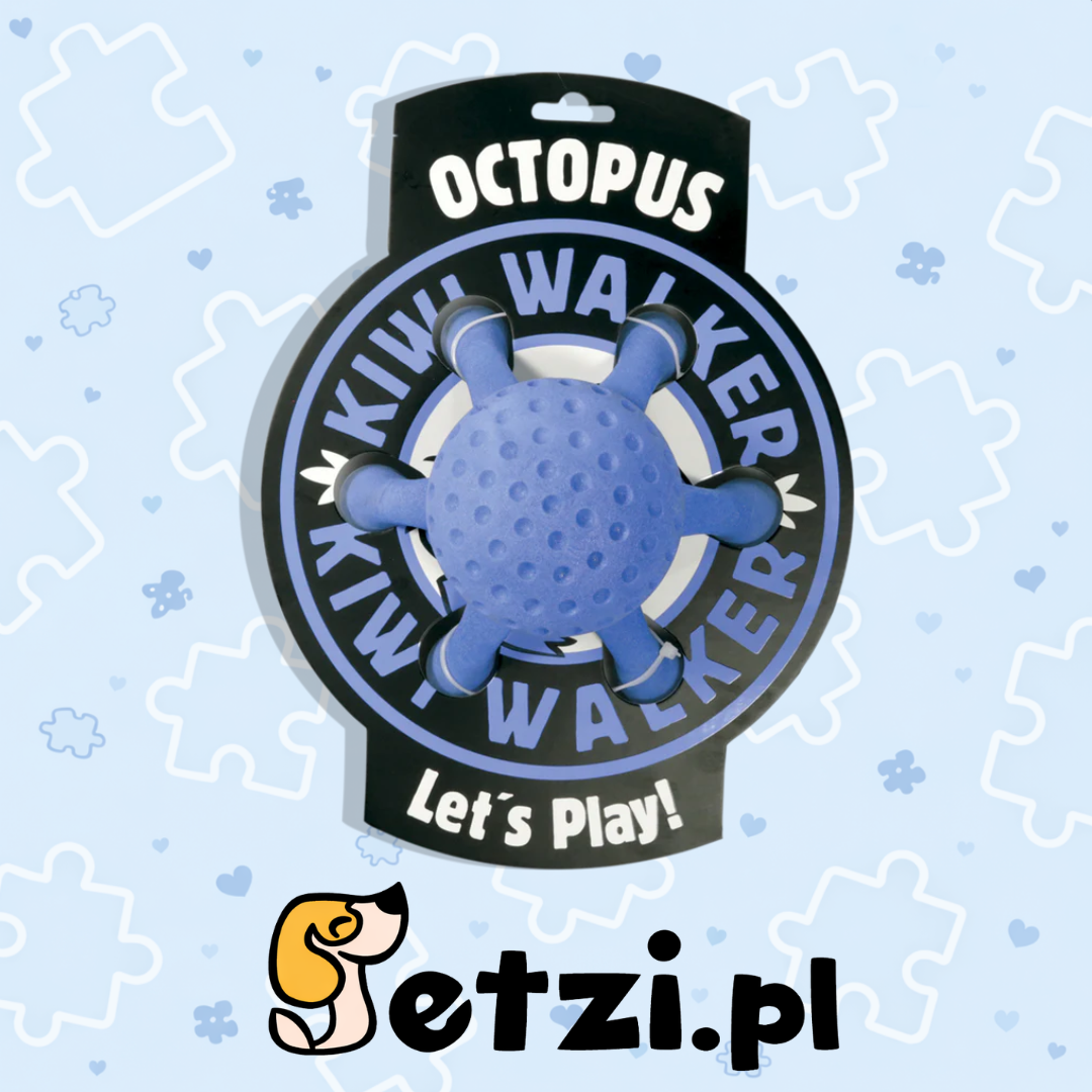KIWI WALKER LET'S PLAY OCTOPUS MAXI NIEBIESKA