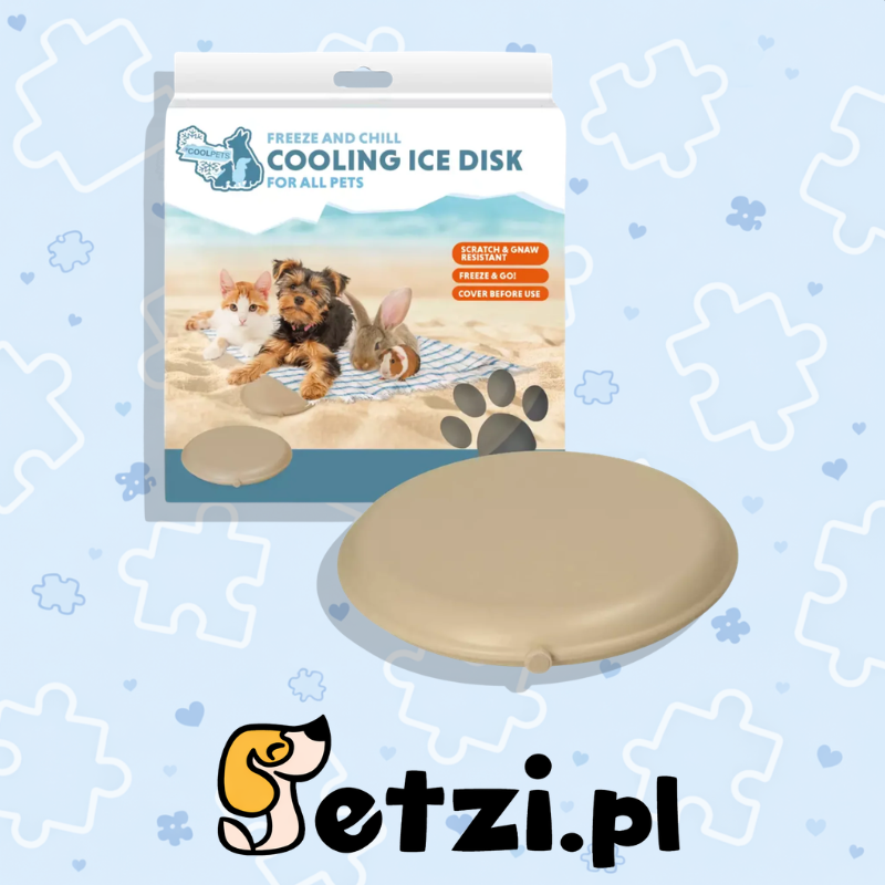 COOLPETS COOLING ICE DISC BEIGE
