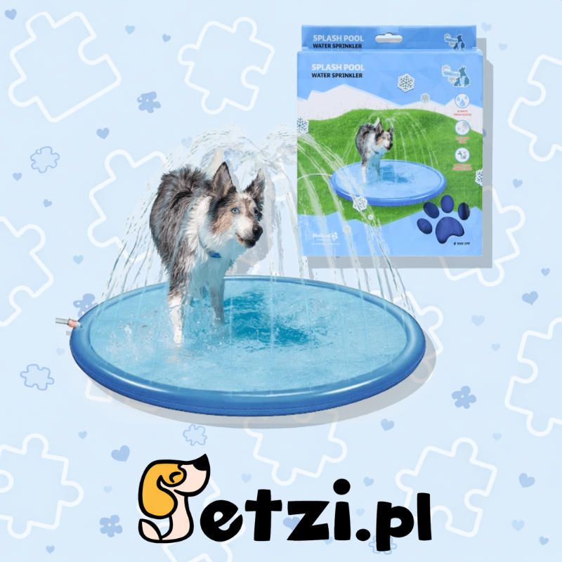 COOLPETS SPLASH SPRINKLER PAD 100 CM