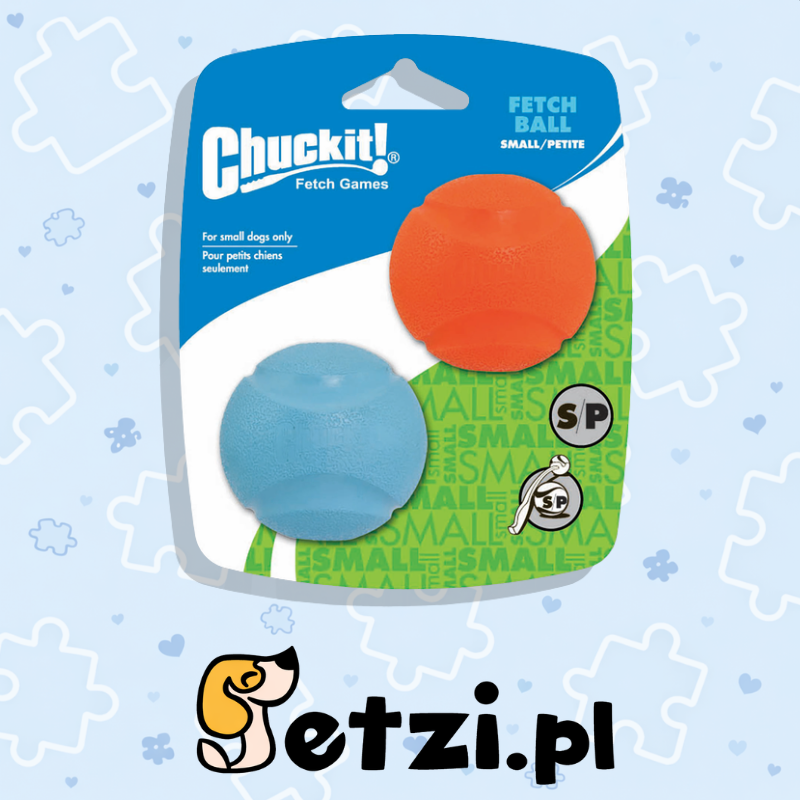 CHUCKIT FETCH BALL S 5 CM 2 PACK