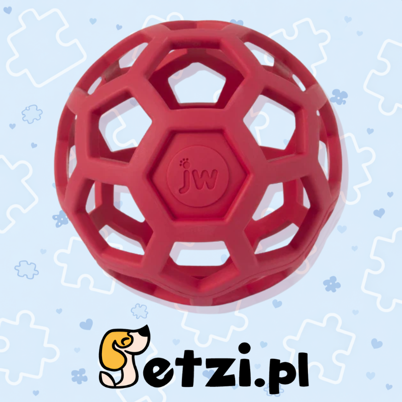 JW HOL-EE ROLLER S 9 CM RED