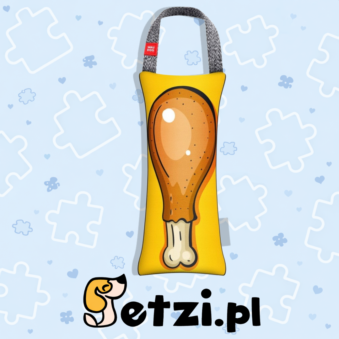 WAUDOG FUN SZARPAK PODUDZIE Z KURCZAKA L
