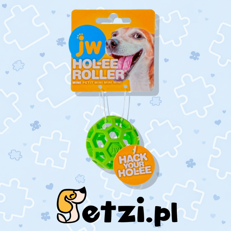 JW HOL-EE ROLLER MINI 5 CM GREEN