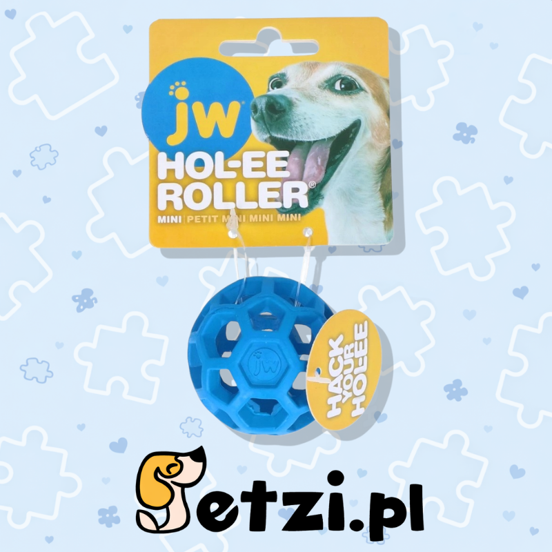 JW HOL-EE ROLLER MINI 5 CM BLUE