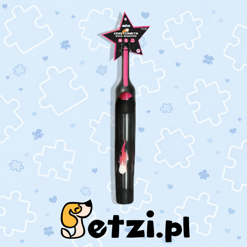 DOG COMETS STAR LAUNCHER PINK