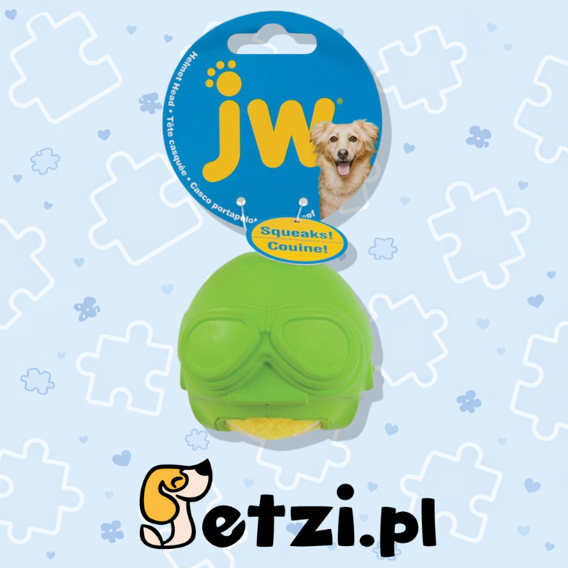 JW HELMET HEADS AVIATOR 7CM