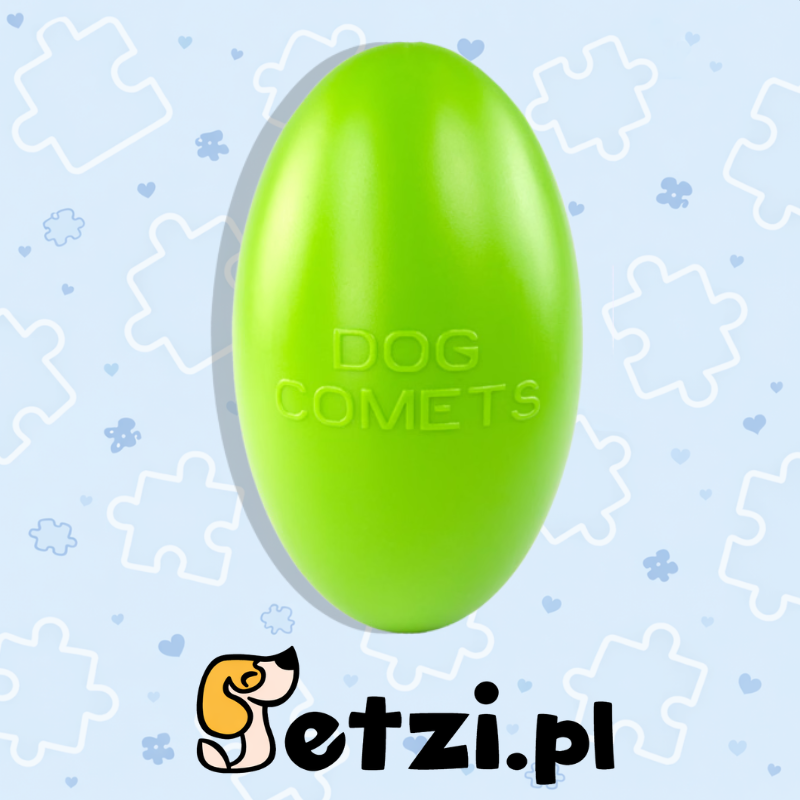 DOG COMETS PAN-STARS GREEN L 30CM