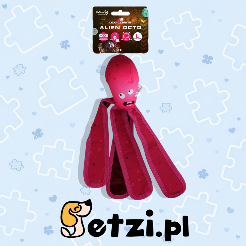 DOG COMETS ALIEN OCTO PINK L