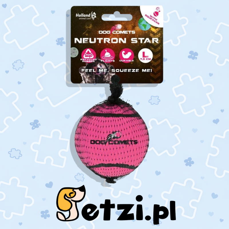 DOG COMETS NEUTRON STAR TENNISBAL MET PIEPER L ROZE 1ST