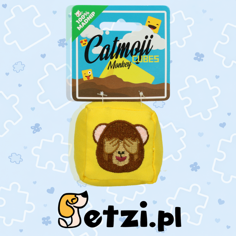 EMOJI CAT CUBE MONKEY (WITH MADNIP)