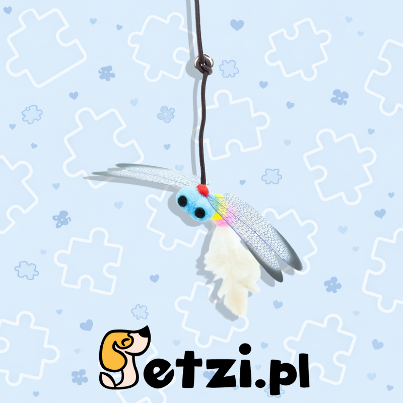 BUBA KOT WĘDKA Z WAŻKĄ