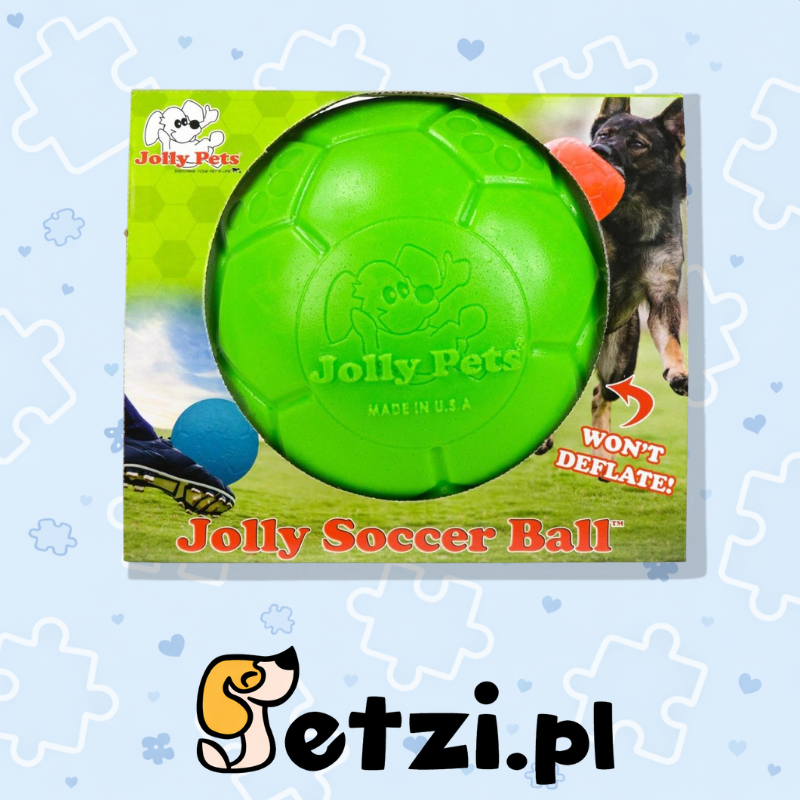 JOLLY SOCCER BALL 15 CM APPEL GREEN