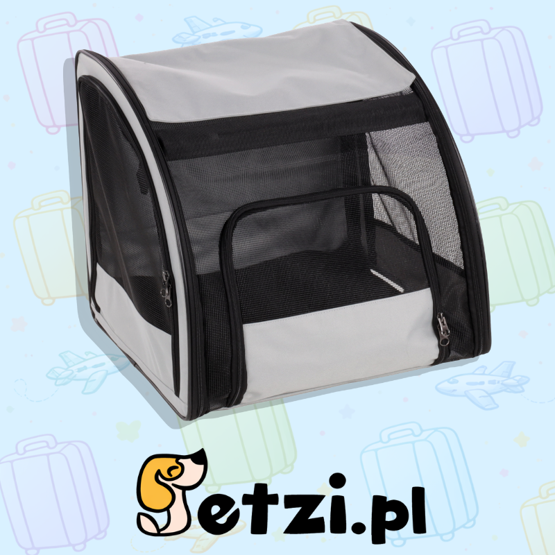 FLAMINGO CAR SEAT REY LIGHT GREY 45X38,5X41CM