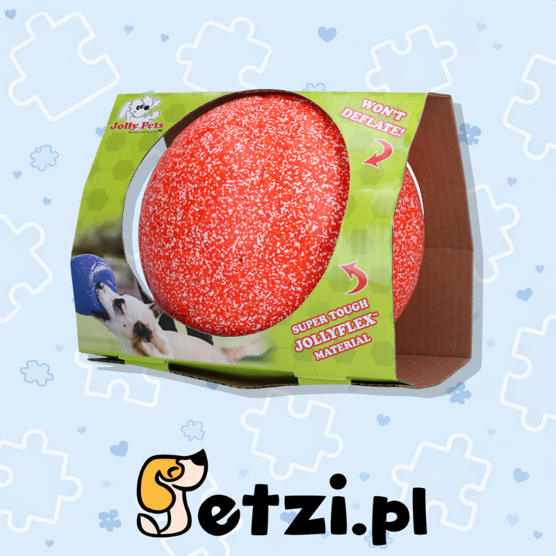 JOLLY MINI SOCCER BALL 10CM ORANJE/WIT