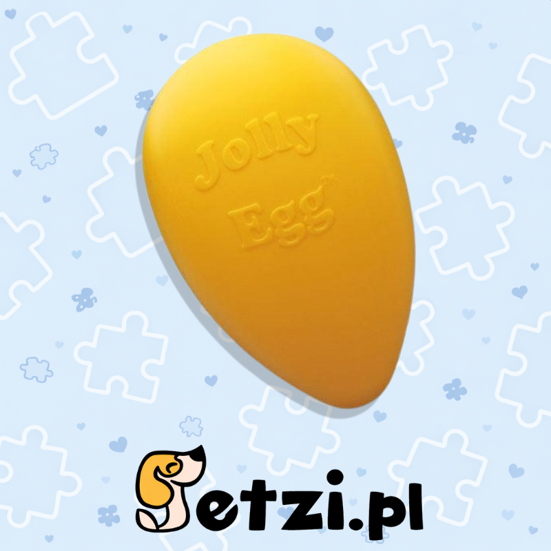 JOLLY EGG YELLOW 30 CM YELLOW