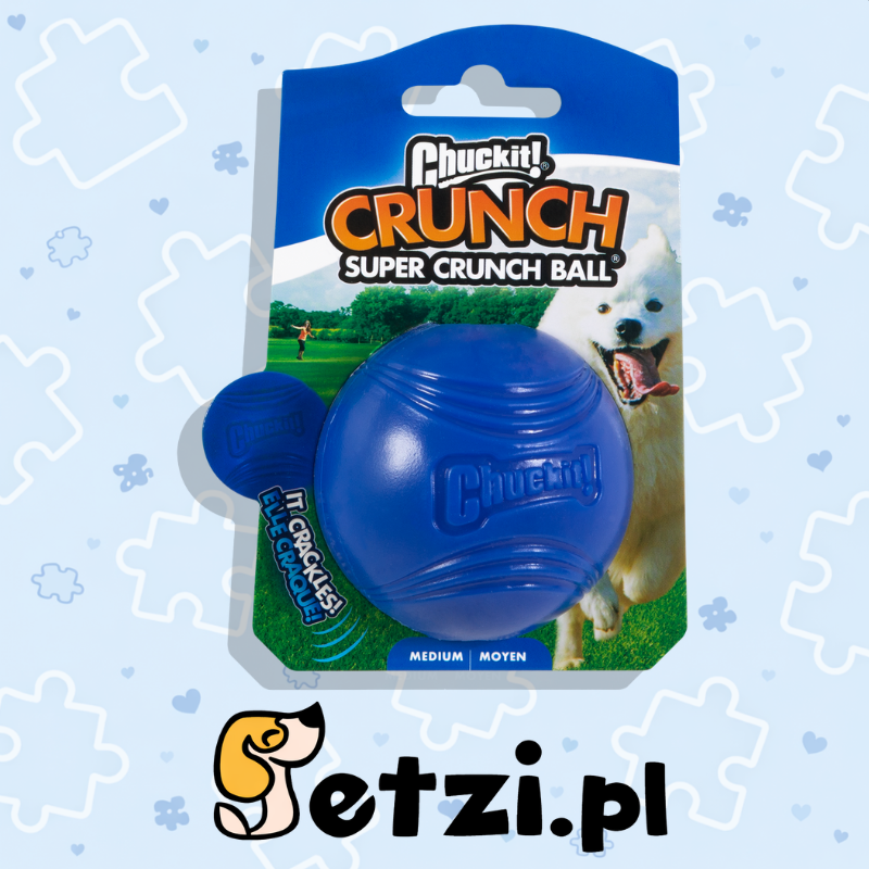 CHUCKIT SUPER CRUNCH BALL 1PK