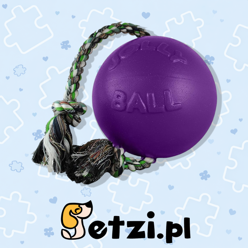 JOLLY BALL ROMP-N-ROLL 15CM PURPLE