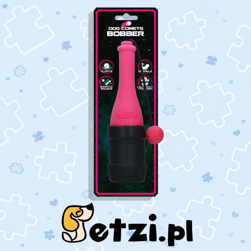 DOG COMETS FLOAT PINK LIGHTHOUSE