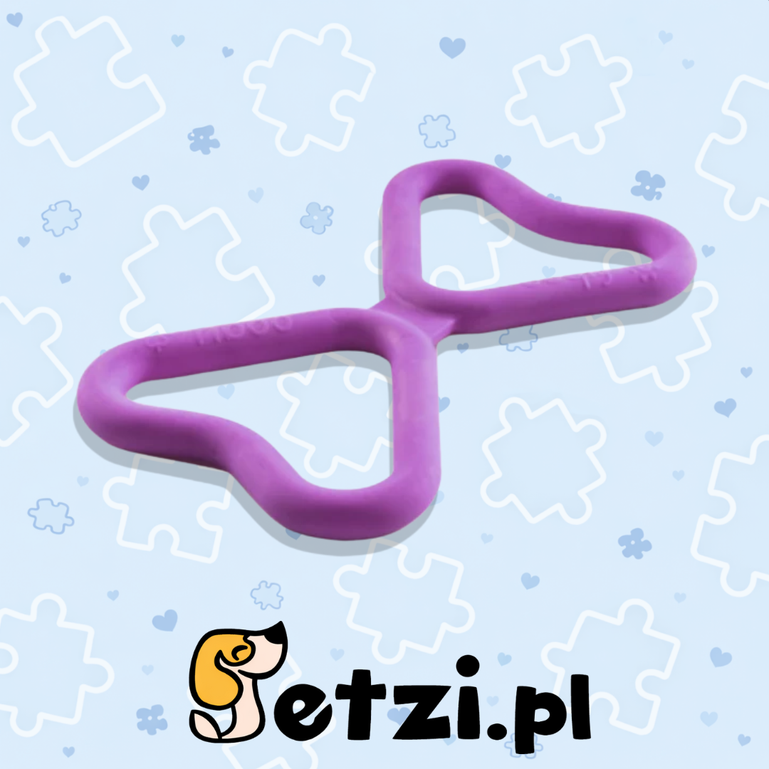 FIBOO FIB - FIOLETOWY - SZARPAK DLA PSA