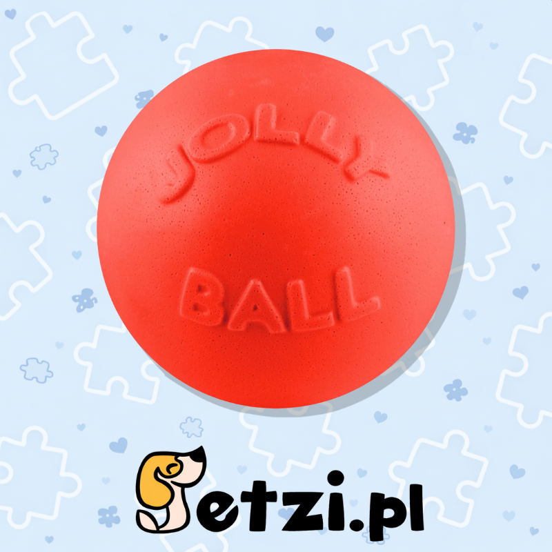 JOLLY BALL BOUNCE-N PLAY 11CM ORANGE (VANILLA SMELL