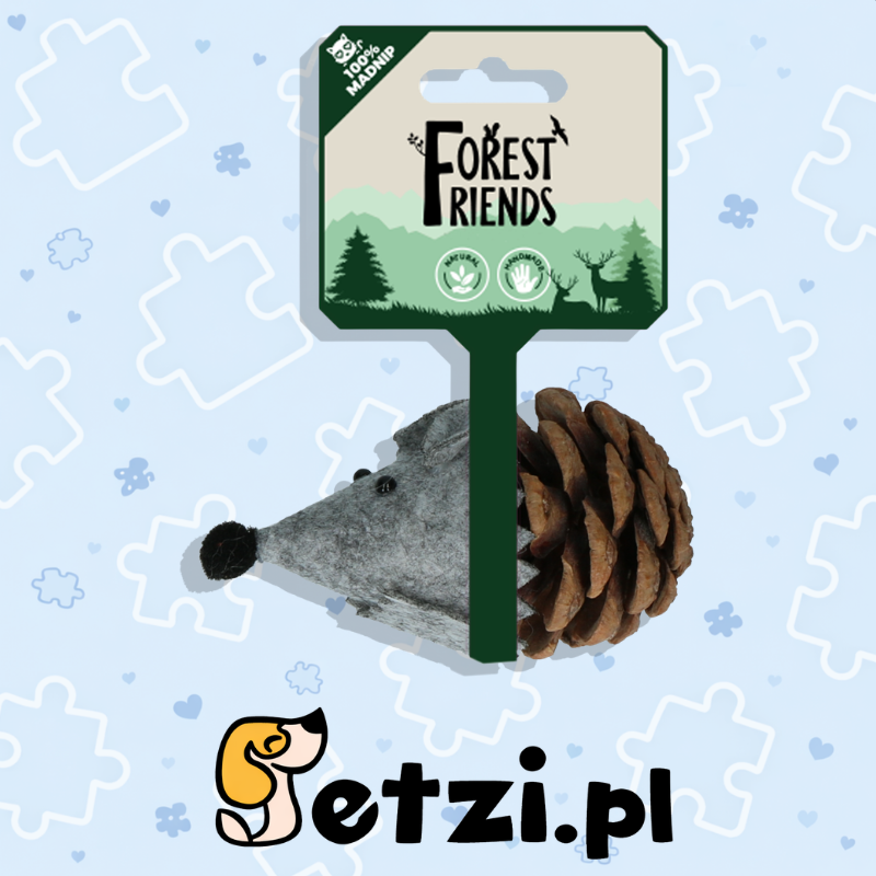FOREST FRIENDS MOUSE GREY