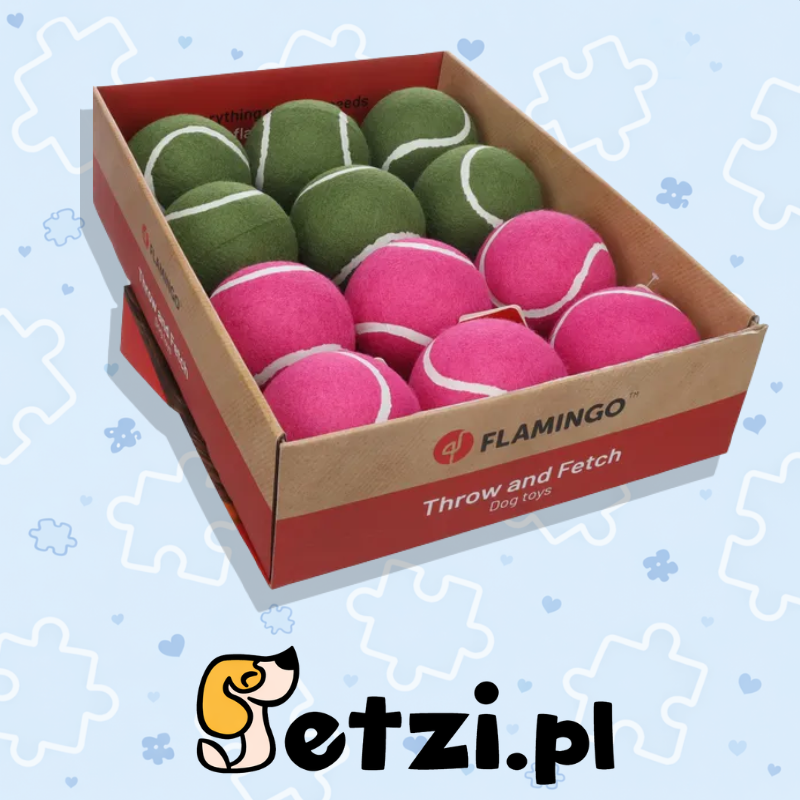 FLAMINGO TOY SMASH TENNIS BALL SEVERAL COLOURS 4 INCH/10,16CM