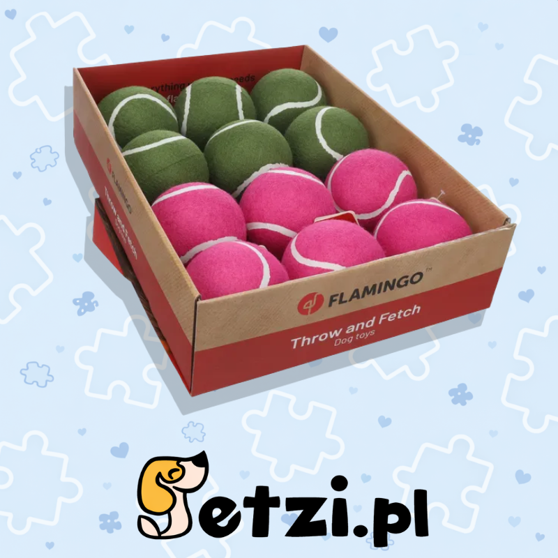 FLAMINGO TOY SMASH TENNIS BALL SEVERAL COLOURS 2,5 INCH/6,35CM