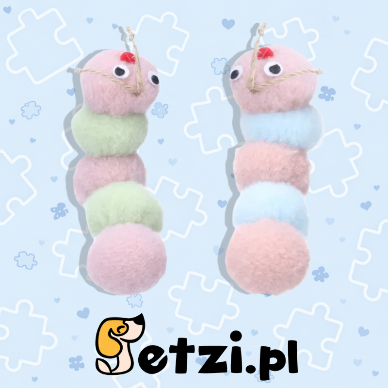 FLAMINGO TOY PIROE CATERPILLAR SEVERAL COLOURS ASSORTMENT 17X5X5CM