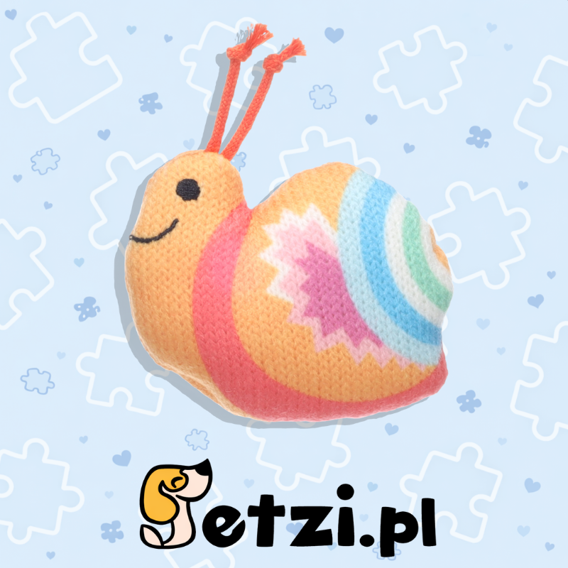 FLAMINGO TOY NITZ SNAIL ORANGE 7,8X3,5X6CM