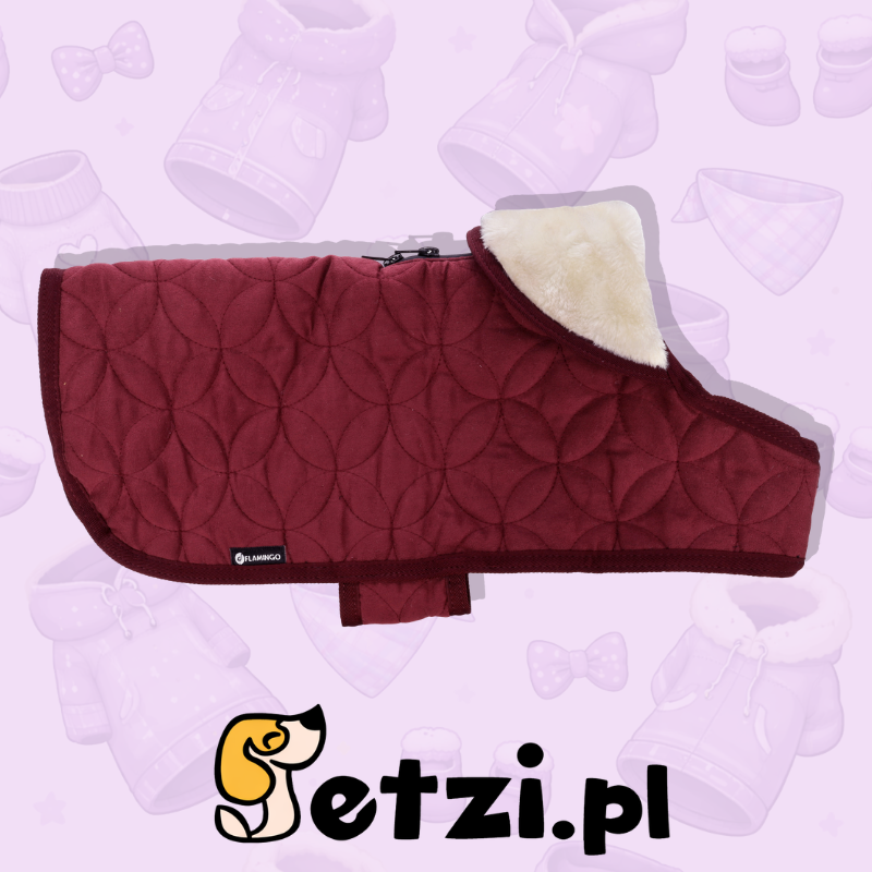 FLAMINGO WINTER COAT KODA BORDEAUX 35CM