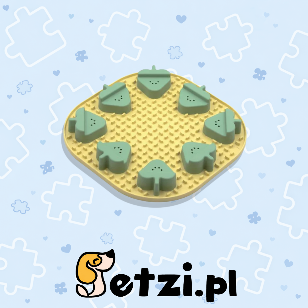 FIBOO SNOOPY + FIBNOOSE ŻÓŁTY - MATA 2W1