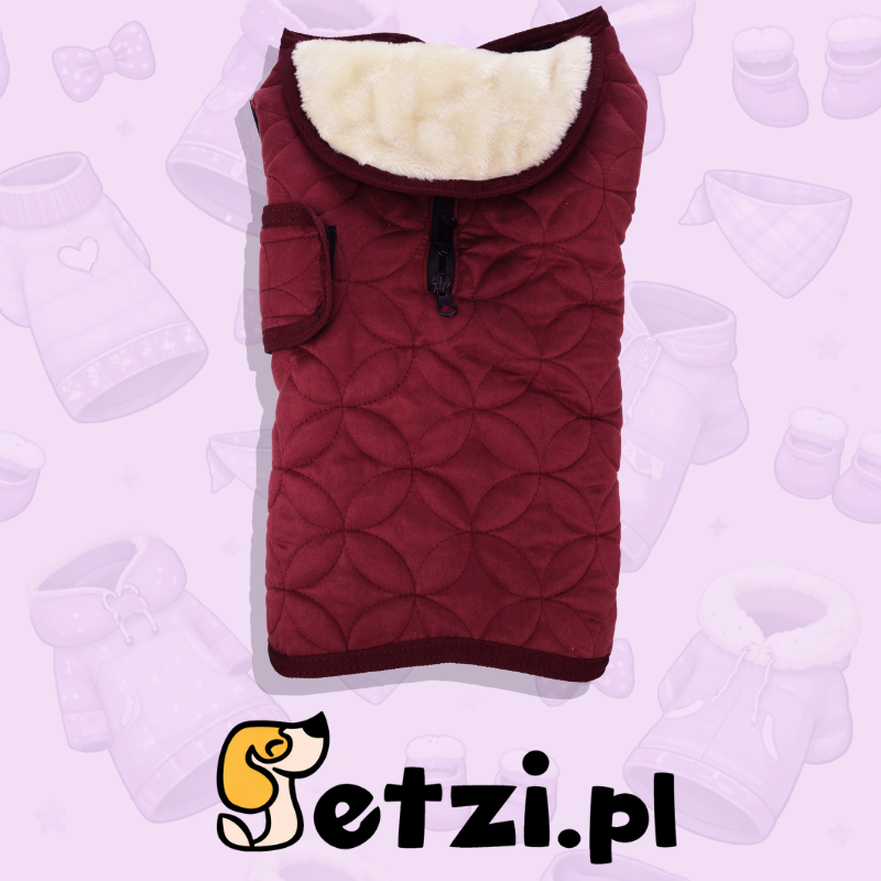 FLAMINGO WINTER COAT KODA BORDEAUX 50CM