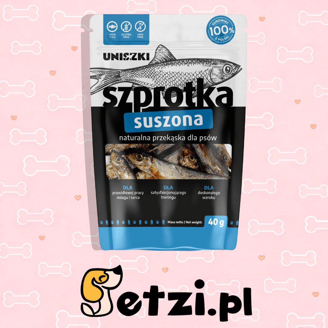 UNISZKI SZPROTKA SUSZONA 40G
