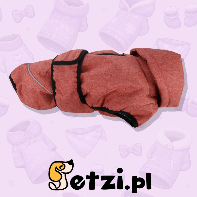 FLAMINGO WINTER COAT IGLU RED 40CM