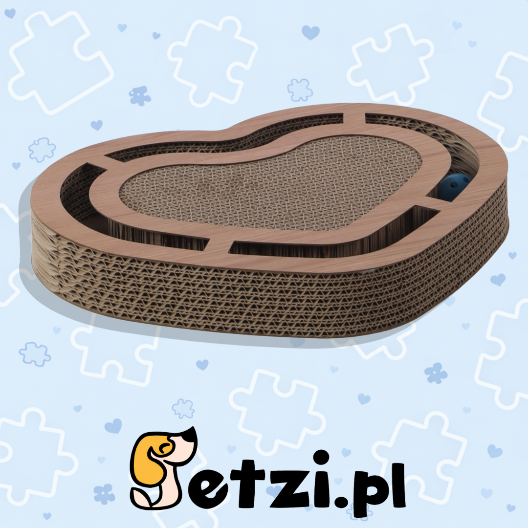 FLAMINGO SCRATCHING TOY PORO BROWN 42,5X33,5X5,5CM