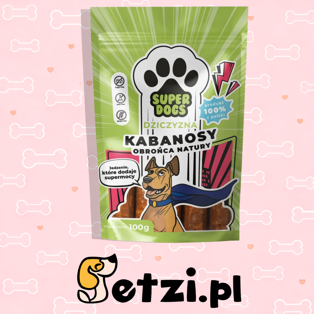 UNISZKI KABANOSY SUPERDOGS OBROŃCA NATURY. DZICZYZNA