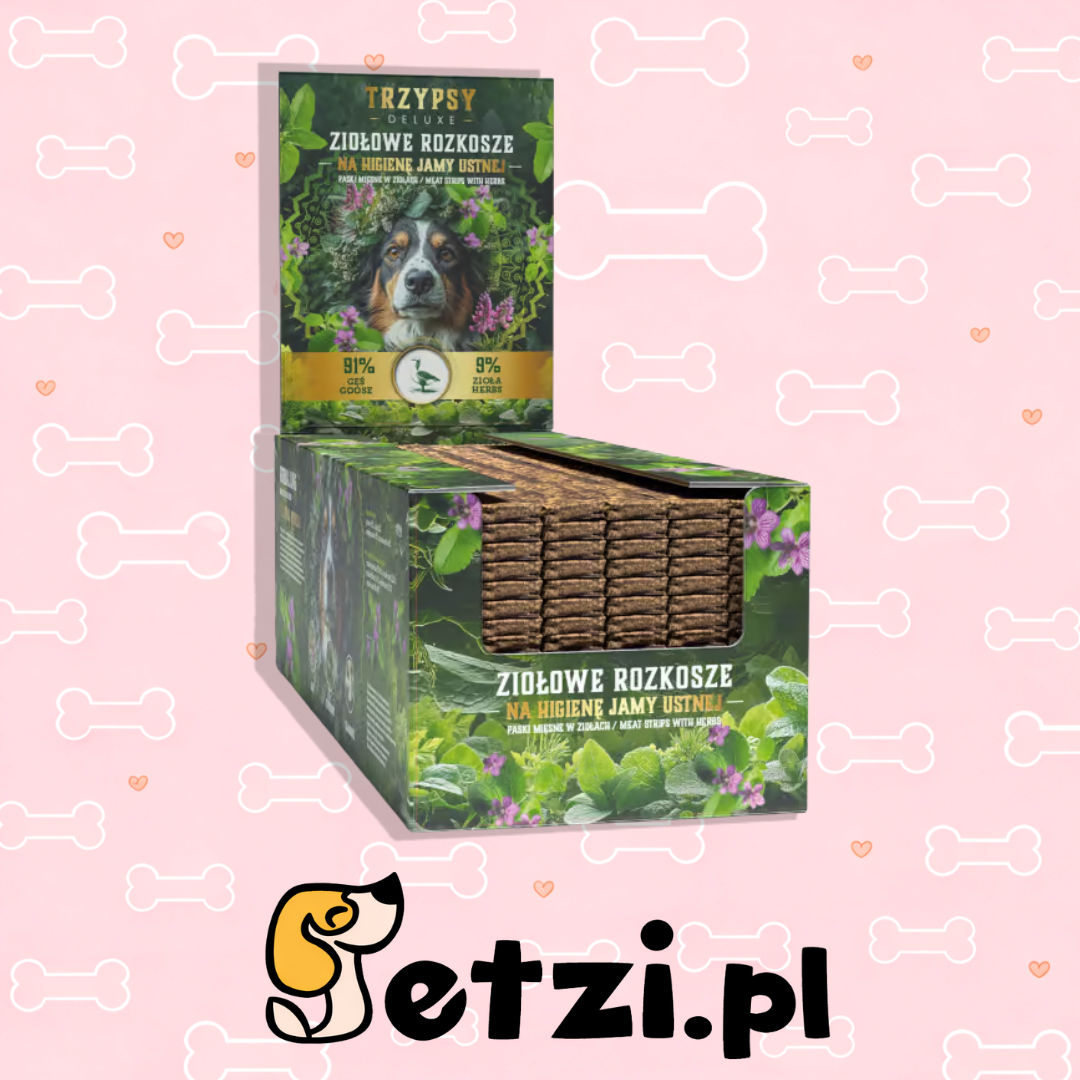 TRZYPSY ZIOŁOWE ROZKOSZE PASKI Z GĘSI 1 SZT