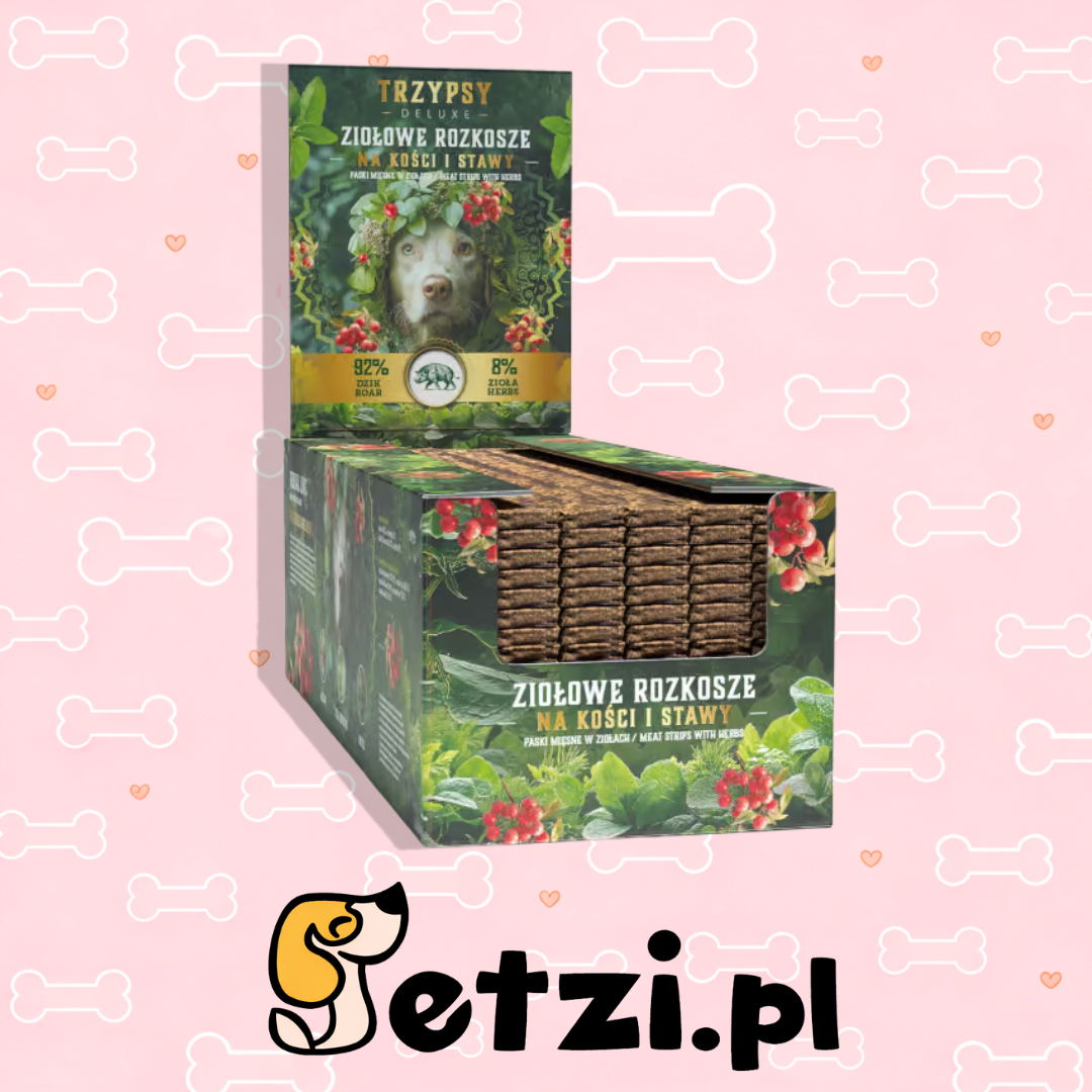 TRZYPSY ZIOŁOWE ROZKOSZE PASKI Z DZIKA 1 SZT