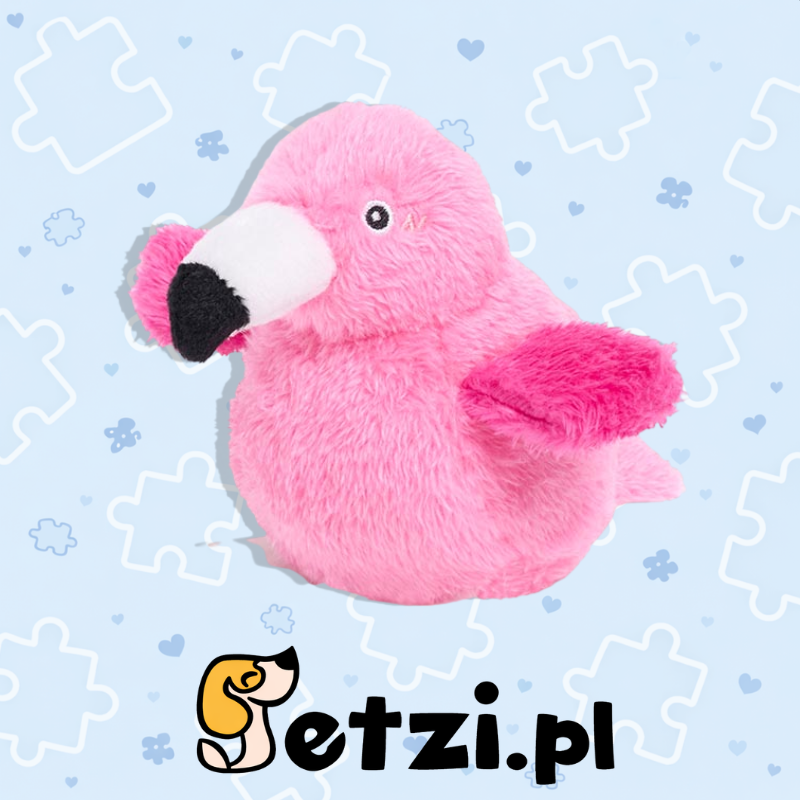 ZIPPY PAWS ZIPPY TUFF+ 2IN1 BIRDIEZ FLAMINGO