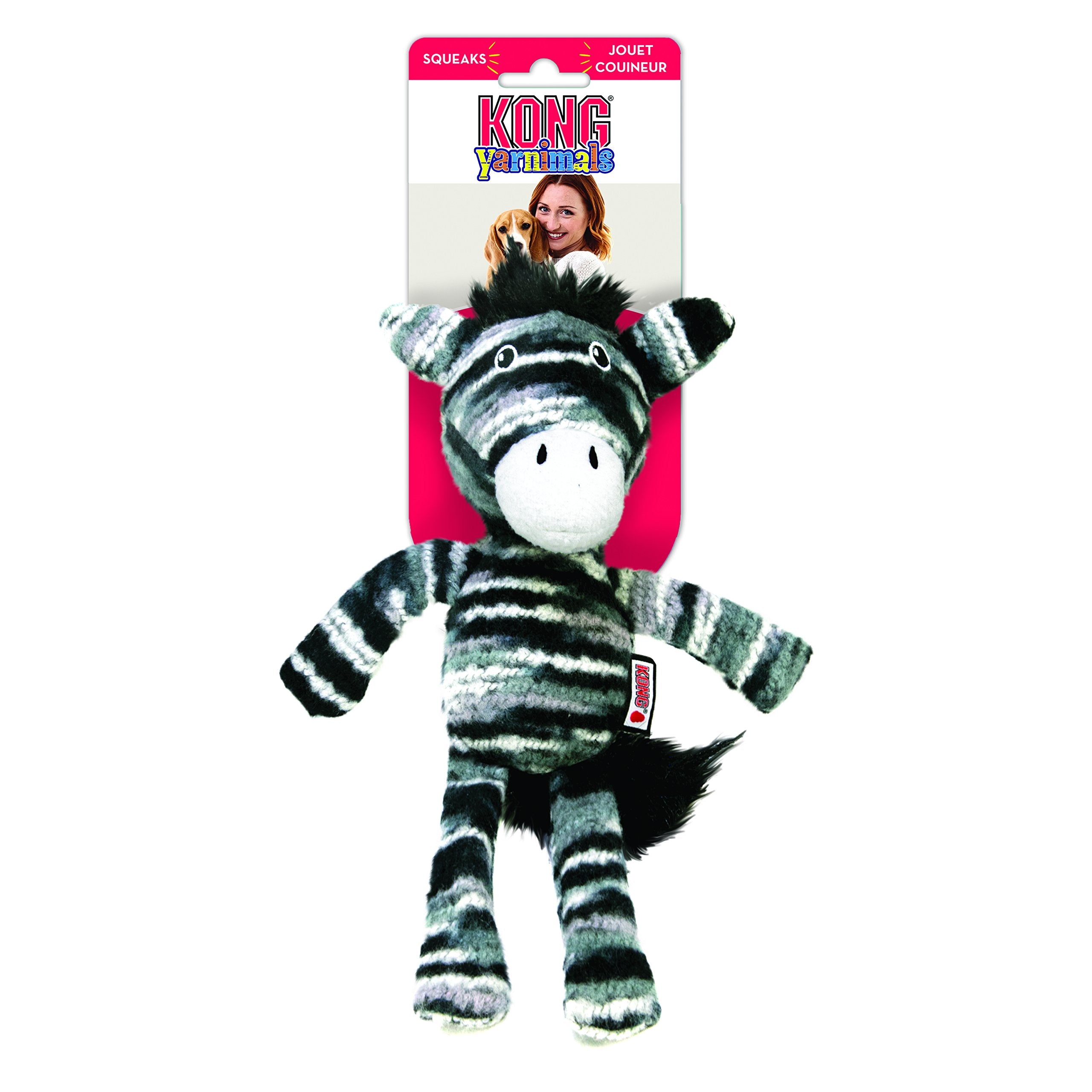 KONG YARNIMALS ZEBRA S/M