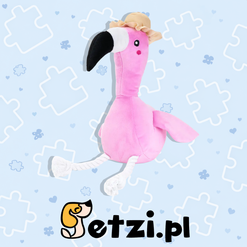 ZIPPY PAWS PLAY FULL PAL FREYA THE FLAMINGO