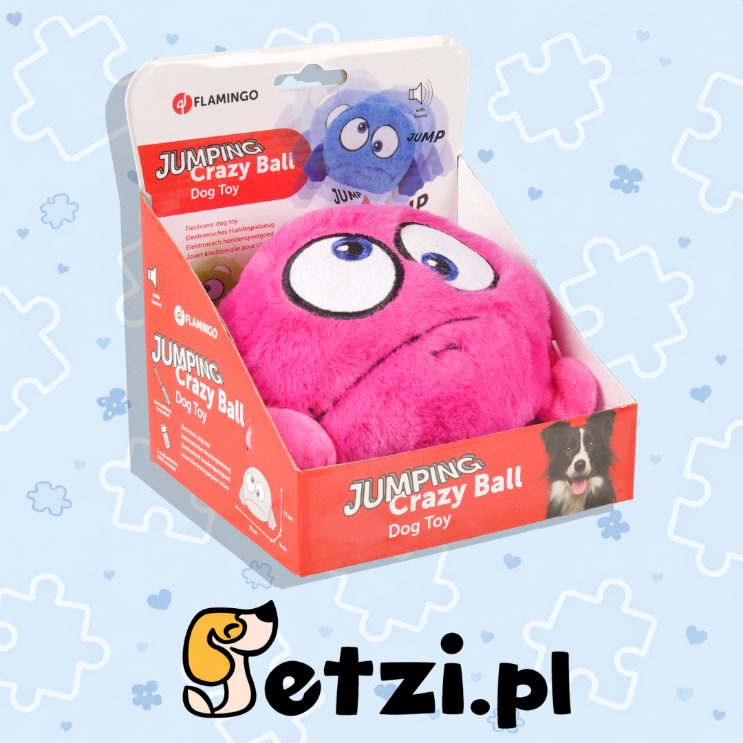 FLAMINGO JUMPING BALL PINK