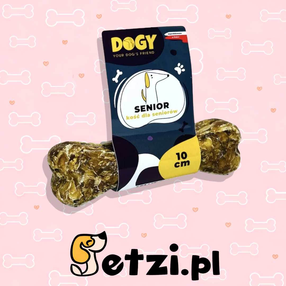 DOGY KOŚĆ DLA SERNIORÓW 10CM