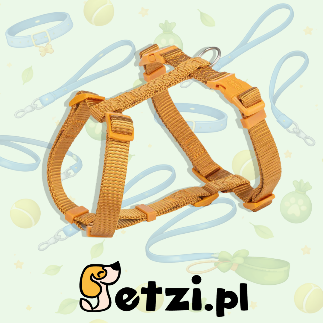 TRIXIE PREMIUM SZELKI TYPU H DLA PSA CURRY, XS–S: 30–44 CM/10 MM