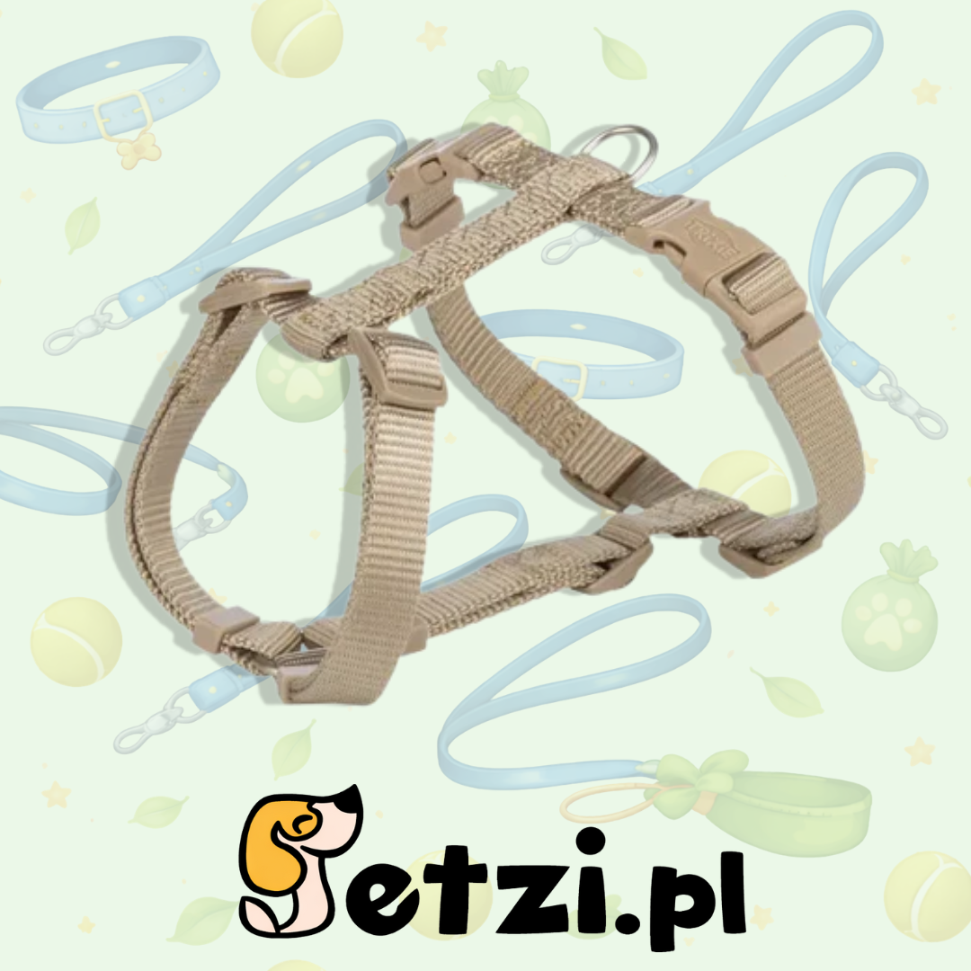 TRIXIE PREMIUM SZELKI TYPU H DLA PSA PIASKOWE, XXS–XS: 20–32 CM/10 MM