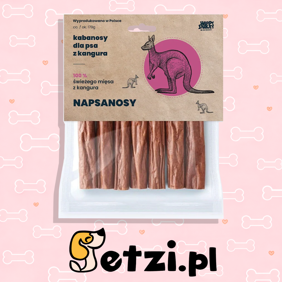 TRZYPSY NAPSANOSY Z KANGURA 7SZT